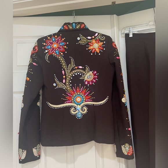 Dry Creek Designs Showmanship Western Pleasure ‎ Rail Jacket with pants… - Picture 3 of 10